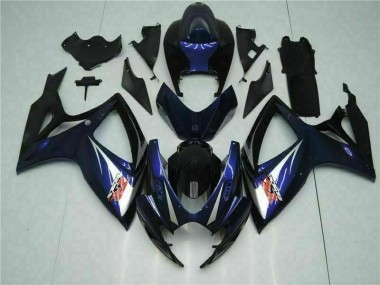 ABS 2006-2007 Black Blue Suzuki GSXR 600/750 Motorbike Fairing Kits Canada