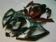 ABS 2006-2007 Black Red Suzuki GSXR 600/750 Motorcycle Fairings Canada ABS 2006-2007 Black Red Suzuki GSXR 600/750 Motorcycle Fairings Canada