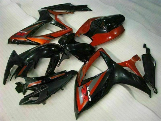 ABS 2006-2007 Black Red Suzuki GSXR 600/750 Motorcycle Fairing Kits Canada ABS 2006-2007 Black Red Suzuki GSXR 600/750 Motorcycle Fairing Kits Canada
