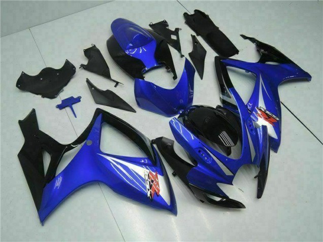 ABS 2006-2007 Blue Suzuki GSXR 600/750 Bike Fairings Canada ABS 2006-2007 Blue Suzuki GSXR 600/750 Bike Fairings Canada