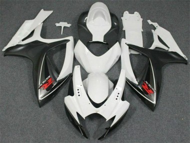 ABS 2006-2007 White Suzuki GSXR 600/750 Motorcycle Fairing Kits Canada