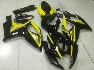 ABS 2006-2007 Black Suzuki GSXR 600/750 Bike Fairings Canada