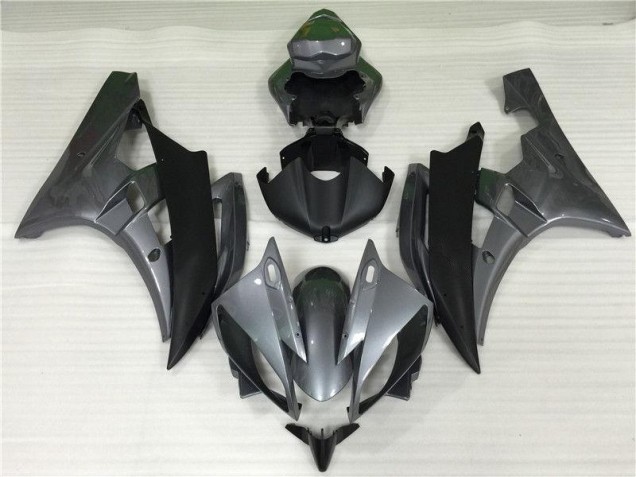 ABS 2006-2007 Grey Black Yamaha YZF R6 Bike Fairing Kit Canada ABS 2006-2007 Grey Black Yamaha YZF R6 Bike Fairing Kit Canada
