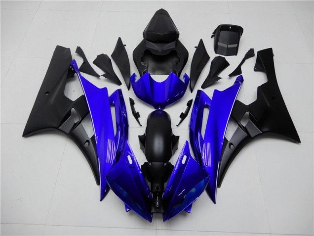 ABS 2006-2007 Blue Black Yamaha YZF R6 Motorcycle Replacement Fairings & Bodywork Canada ABS 2006-2007 Blue Black Yamaha YZF R6 Motorcycle Replacement Fairings & Bodywork Canada