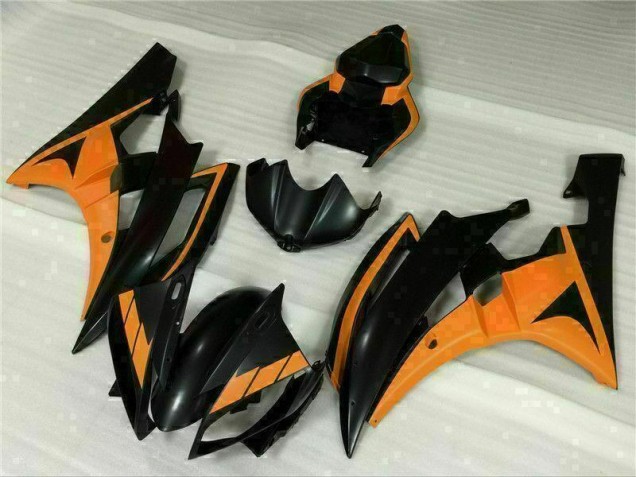 ABS 2006-2007 Black Orange Yamaha YZF R6 Motorcycle Fairing Canada ABS 2006-2007 Black Orange Yamaha YZF R6 Motorcycle Fairing Canada