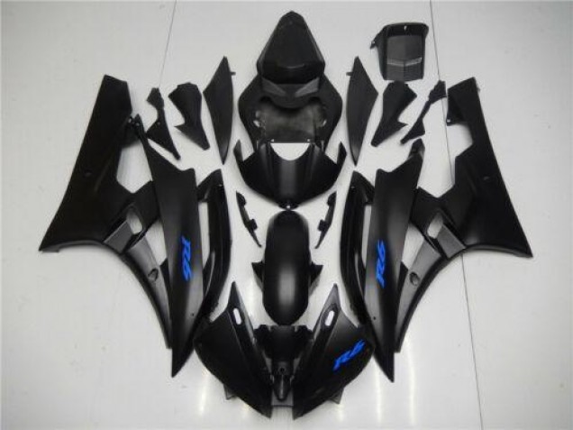 ABS 2006-2007 Black Blue Yamaha YZF R6 Bike Fairing Kit Canada ABS 2006-2007 Black Blue Yamaha YZF R6 Bike Fairing Kit Canada