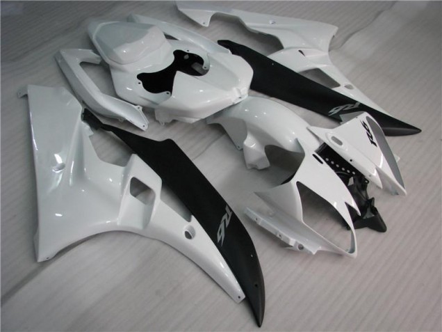 ABS 2006-2007 White Black Yamaha YZF R6 Motorcycle Bodywork Canada ABS 2006-2007 White Black Yamaha YZF R6 Motorcycle Bodywork Canada