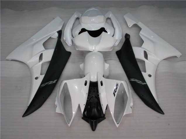 ABS 2006-2007 White Black Yamaha YZF R6 Motorcycle Bodywork Canada ABS 2006-2007 White Black Yamaha YZF R6 Motorcycle Bodywork Canada