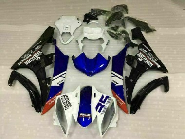 ABS 2006-2007 White Yamaha YZF R6 Motorbike Fairing Kits Canada