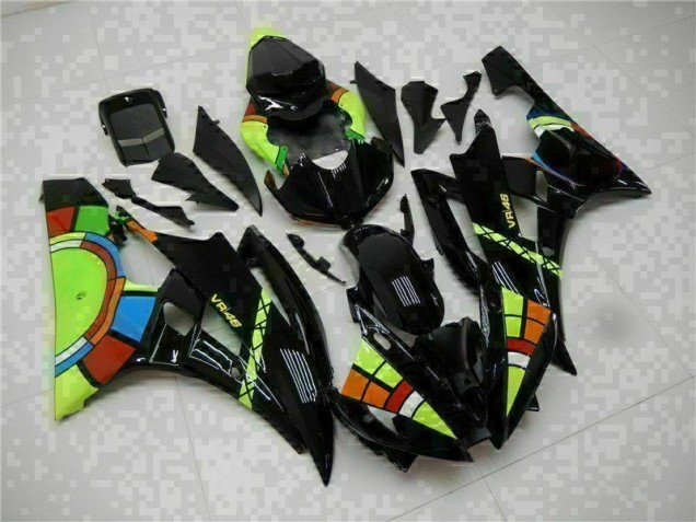 ABS 2006-2007 Black Yamaha YZF R6 Motorcycle Replacement Fairings Canada ABS 2006-2007 Black Yamaha YZF R6 Motorcycle Replacement Fairings Canada