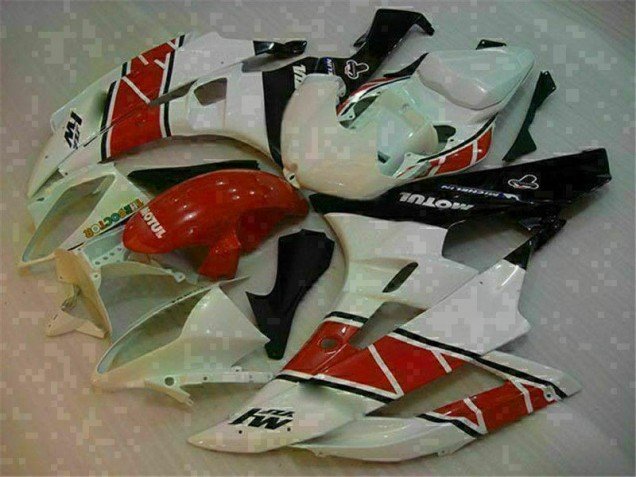 ABS 2006-2007 Red White Yamaha YZF R6 Replacement Fairings Canada ABS 2006-2007 Red White Yamaha YZF R6 Replacement Fairings Canada
