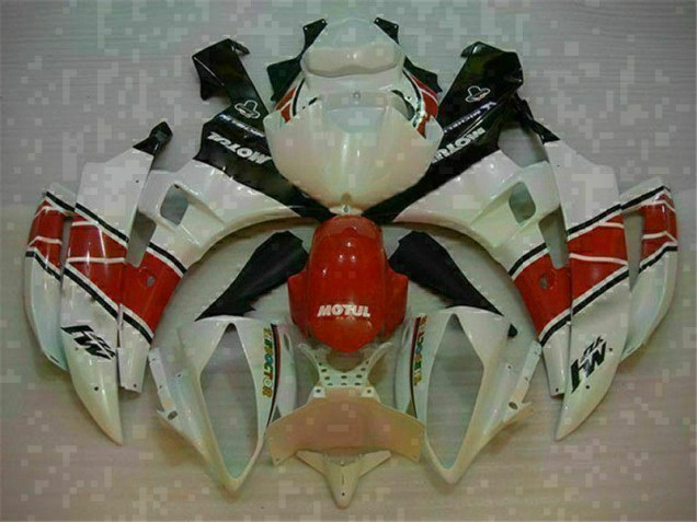 ABS 2006-2007 Red White Yamaha YZF R6 Replacement Fairings Canada ABS 2006-2007 Red White Yamaha YZF R6 Replacement Fairings Canada