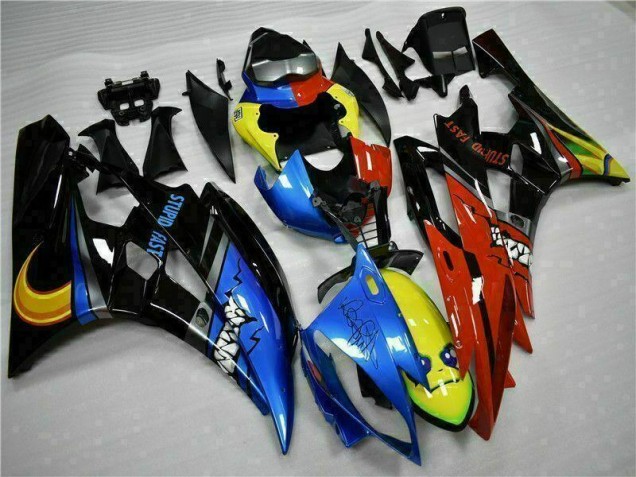 ABS 2006-2007 Yellow Blue Red Yamaha YZF R6 Motorcycle Fairings Kit Canada ABS 2006-2007 Yellow Blue Red Yamaha YZF R6 Motorcycle Fairings Kit Canada