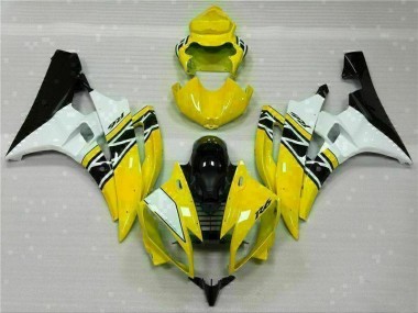 ABS 2006-2007 Yellow White Black Yamaha YZF R6 Motorcylce Fairings Canada