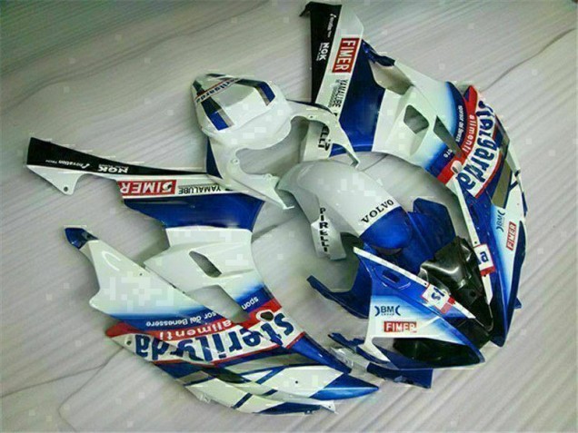 ABS 2006-2007 White Blue Yamaha YZF R6 Motorbike Fairing Canada ABS 2006-2007 White Blue Yamaha YZF R6 Motorbike Fairing Canada