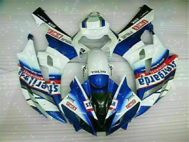 ABS 2006-2007 White Blue Yamaha YZF R6 Motorbike Fairing Canada