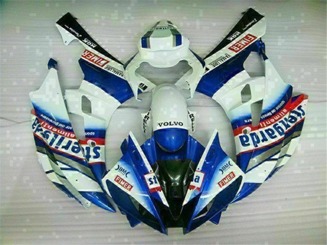 ABS 2006-2007 White Blue Yamaha YZF R6 Motorbike Fairing Canada ABS 2006-2007 White Blue Yamaha YZF R6 Motorbike Fairing Canada