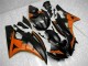 ABS 2006-2007 Orange Black Yamaha YZF R6 Bike Fairing Canada ABS 2006-2007 Orange Black Yamaha YZF R6 Bike Fairing Canada