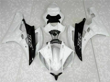 ABS 2006-2007 White Black Yamaha YZF R6 Bike Fairings Canada