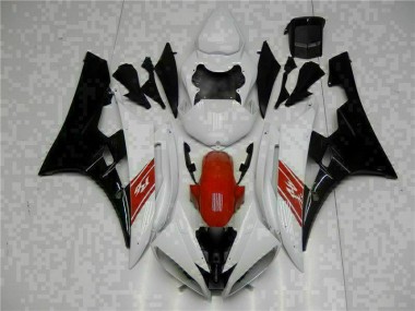 ABS 2006-2007 White Black Yamaha YZF R6 Motorbike Fairing Canada