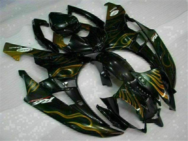 ABS 2006-2007 Black Yamaha YZF R6 Bike Fairing Kit Canada ABS 2006-2007 Black Yamaha YZF R6 Bike Fairing Kit Canada