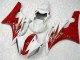 ABS 2006-2007 Red White Yamaha YZF R6 Motorcycle Bodywork Canada ABS 2006-2007 Red White Yamaha YZF R6 Motorcycle Bodywork Canada