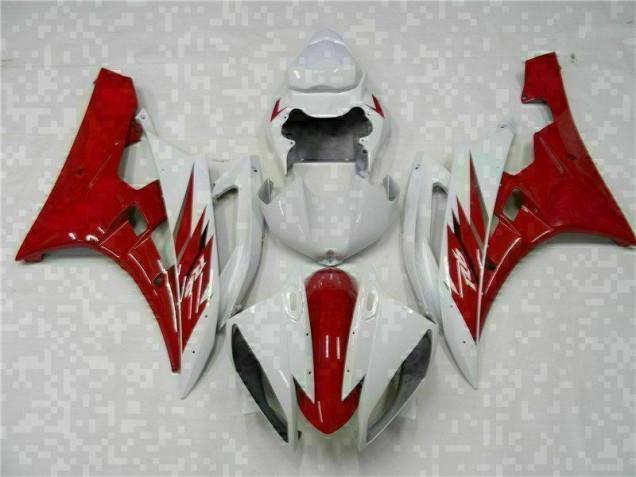 ABS 2006-2007 Red White Yamaha YZF R6 Motorcycle Bodywork Canada ABS 2006-2007 Red White Yamaha YZF R6 Motorcycle Bodywork Canada