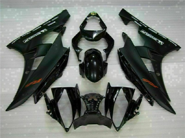 ABS 2006-2007 Black Yamaha YZF R6 Motorbike Fairing Kits Canada ABS 2006-2007 Black Yamaha YZF R6 Motorbike Fairing Kits Canada