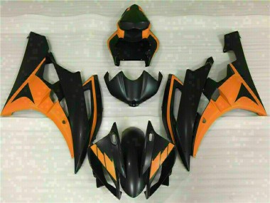 ABS 2006-2007 Yellow Yamaha YZF R6 Motorcycle Fairings Kit Canada