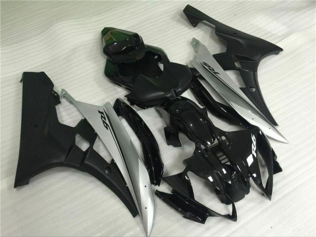 ABS 2006-2007 Silver Black Yamaha YZF R6 Motorbike Fairing Canada ABS 2006-2007 Silver Black Yamaha YZF R6 Motorbike Fairing Canada