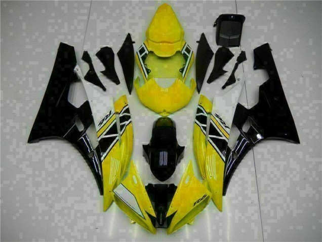 ABS 2006-2007 Yellow Black Yamaha YZF R6 Motorcycle Fairing Kit Canada ABS 2006-2007 Yellow Black Yamaha YZF R6 Motorcycle Fairing Kit Canada