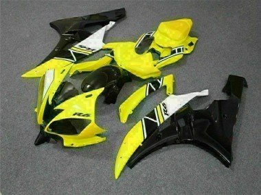 ABS 2006-2007 Yellow Yamaha YZF R6 Bike Fairing Canada