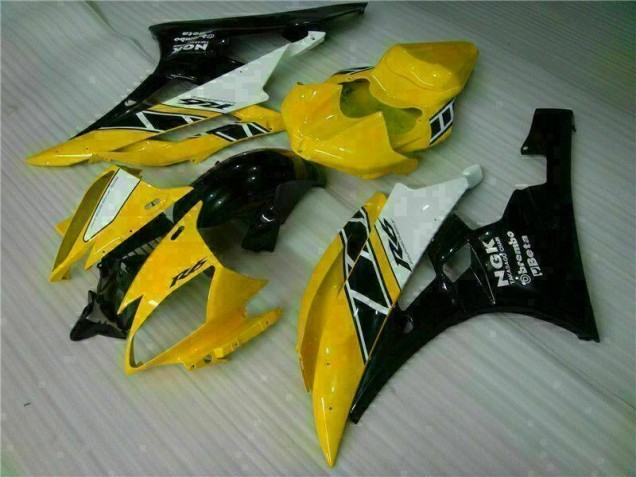 ABS 2006-2007 Yellow Black Yamaha YZF R6 Motorbike Fairing Canada ABS 2006-2007 Yellow Black Yamaha YZF R6 Motorbike Fairing Canada