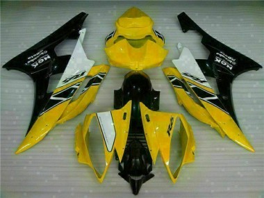 ABS 2006-2007 Yellow Black Yamaha YZF R6 Motorbike Fairing Canada