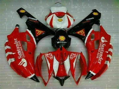 ABS 2006-2007 Red Yamaha YZF R6 Bike Fairing Kit Canada