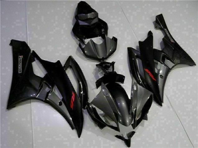 ABS 2006-2007 Grey Black Yamaha YZF R6 Motorcycle Bodywork Canada ABS 2006-2007 Grey Black Yamaha YZF R6 Motorcycle Bodywork Canada