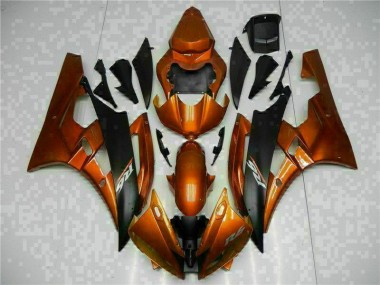 ABS 2006-2007 Orange Yamaha YZF R6 Motorbike Fairing Kits Canada