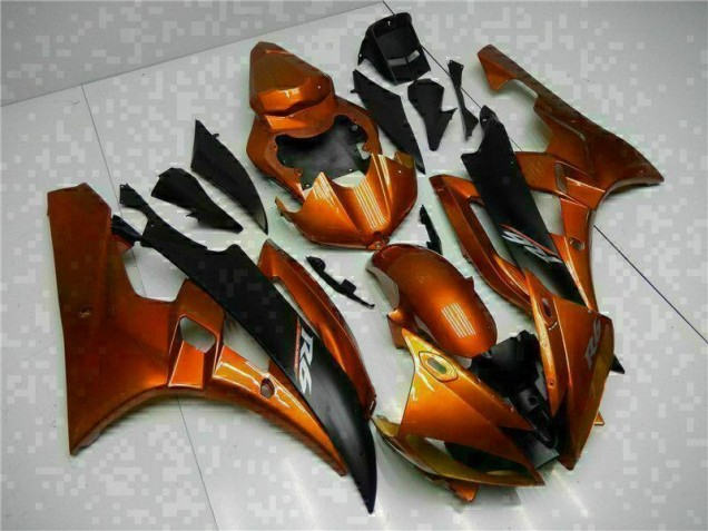 ABS 2006-2007 Orange Yamaha YZF R6 Motorbike Fairing Kits Canada ABS 2006-2007 Orange Yamaha YZF R6 Motorbike Fairing Kits Canada
