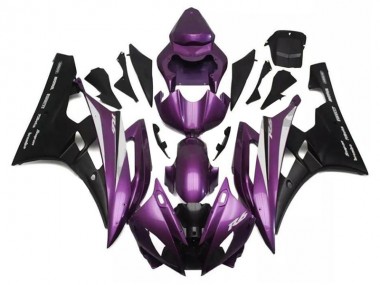 ABS 2006-2007 Purple Black Yamaha YZF R6 Motorcylce Fairings Canada