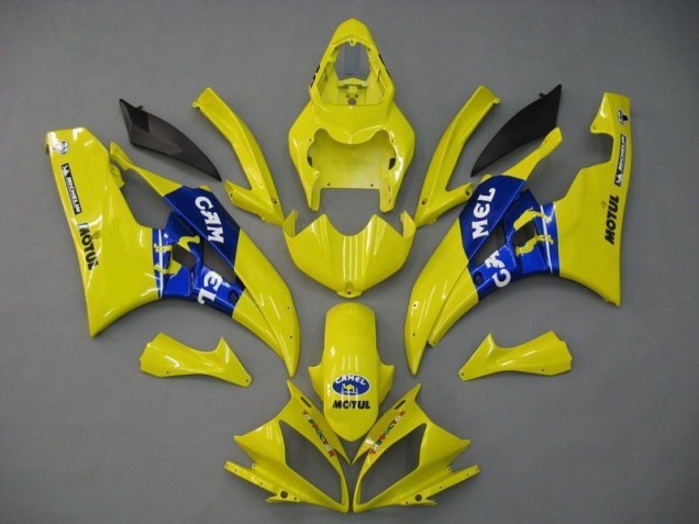 ABS 2006-2007 Camel Yamaha YZF R6 Motorcyle Fairings Canada ABS 2006-2007 Camel Yamaha YZF R6 Motorcyle Fairings Canada