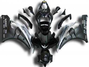 ABS 2006-2007 Black White Yamaha YZF R6 Replacement Fairings Canada