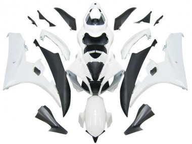 ABS 2006-2007 White Black Yamaha YZF R6 Motorcycle Fairings Canada