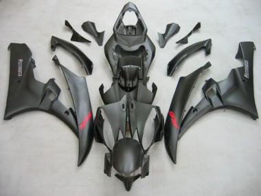ABS 2006-2007 Matte Black Yamaha YZF R6 Motorcycle Fairing Kits & Bodywork Canada