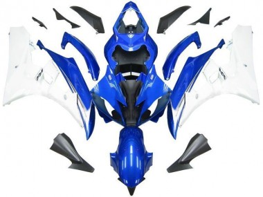 ABS 2006-2007 Blue White Yamaha YZF R6 Motorcycle Fairing Kit Canada