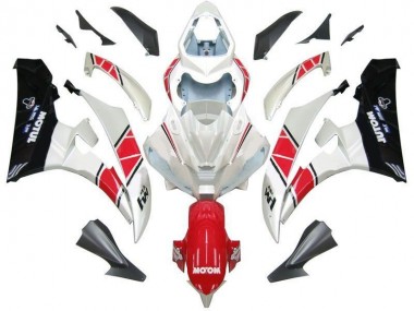 ABS 2006-2007 White Red Black Yamaha YZF R6 Bike Fairings Canada