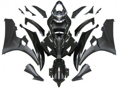 ABS 2006-2007 Contrast Black Yamaha YZF R6 Bike Fairings Canada