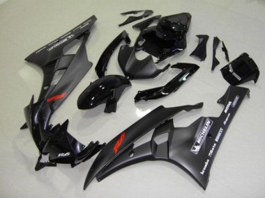ABS 2006-2007 Black Yamaha YZF R6 Bike Fairings Canada