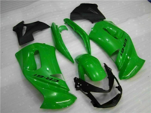 2006-2008 Green Kawasaki EX650 Motorcycle Fairing Kit Canada