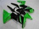 2006-2008 Green Black Kawasaki EX650 Bike Fairings & Bodywork Canada