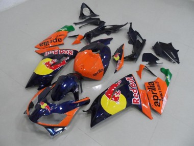 ABS 2006-2011 Red Bull Aprilia RS125 Motorbike Fairing Canada